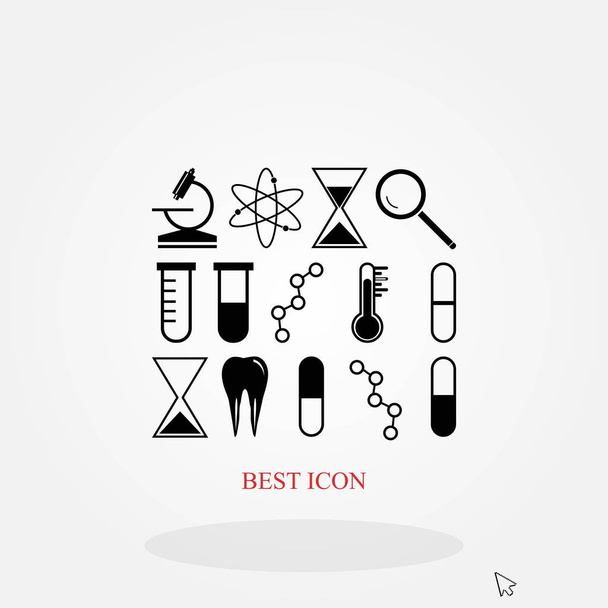science icon vector - Vector, Image