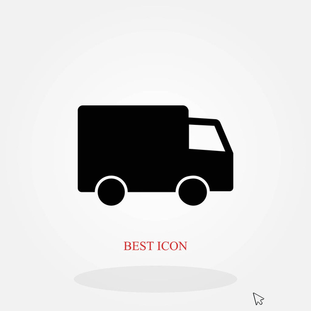 truck vector icon  - Vector, Image
