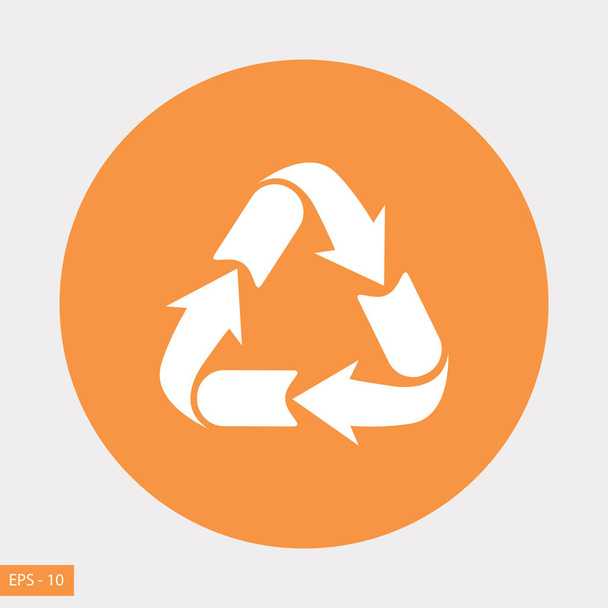 Recycle sign icon - Vector, Image
