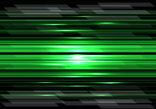 Zelené světlo technologie rychlost návrhu moderní futuristické kreativní pozadí vektorové ilustrace. - Vektor, obrázek