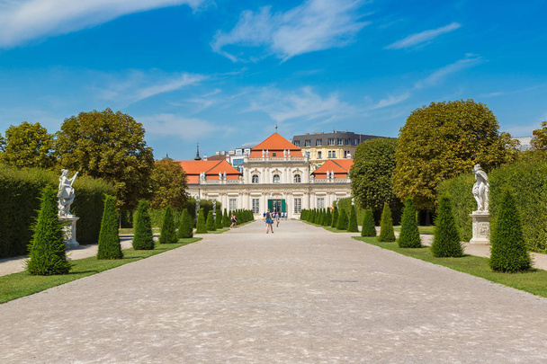 Belvedere garden in Vienna - Fotó, kép