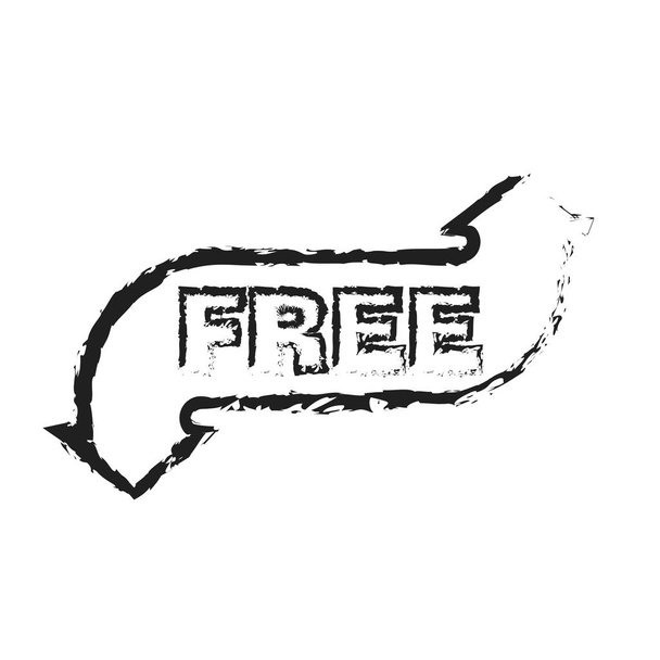 Illustration vectorielle de timbre gratuit
  - Vecteur, image