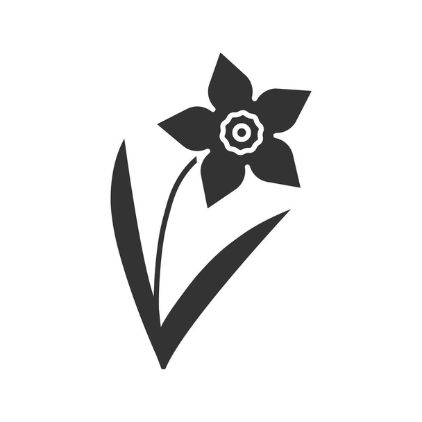 Icono de glifo narciso
 - Vector, imagen