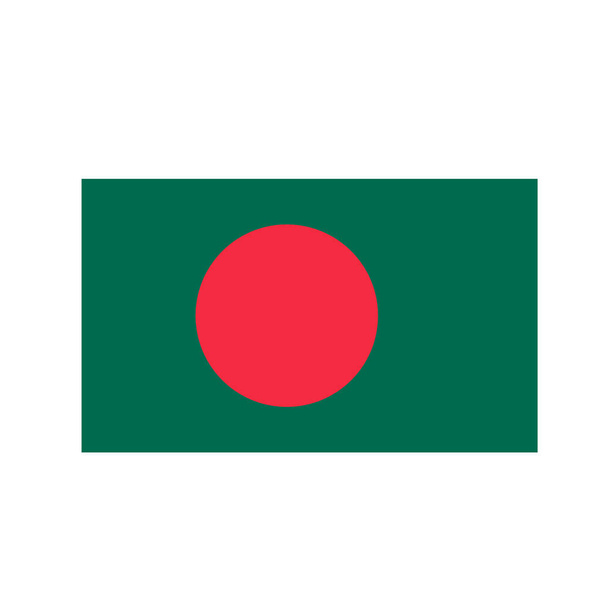 バングラデシュの国旗のイラスト - ベクター画像