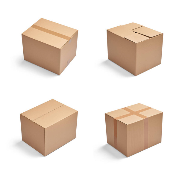 caixa caixa de cartão de entrega pacote - Foto, Imagem