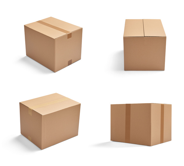 коробка упаковки доставки картонна коробка
 - Фото, зображення