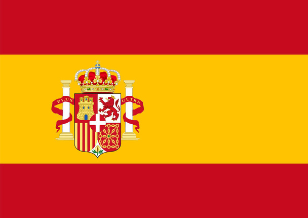 Espanjan lippu
 - Vektori, kuva