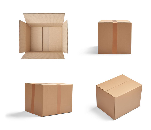 картонная коробка доставки коробки - Фото, изображение