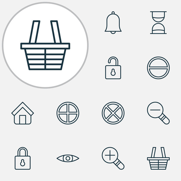 Network Icons Set. Collection Of Glance, Positive, Refuse And Other Elements. Also Includes Symbols Such As Unlock, Sand, Estate. - Vector, Image