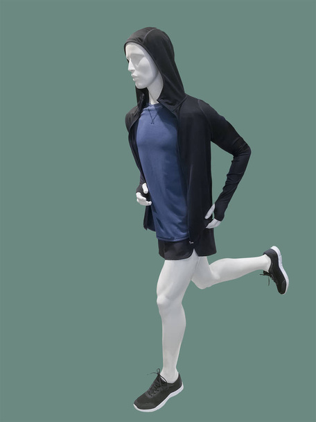 Correndo manequim masculino
  - Foto, Imagem