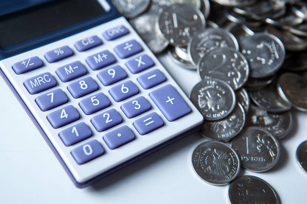 купу російських рублів з калькулятор  - Фото, зображення
