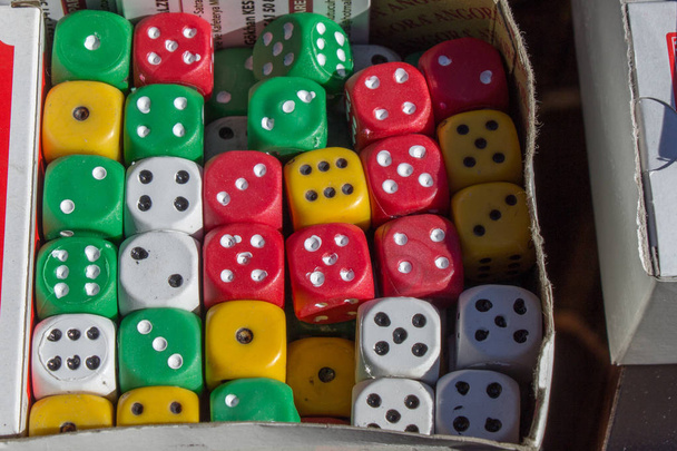 Many dice on a table - Photo, Image
