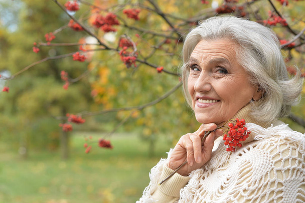 woman posing with berries - Photo, Image