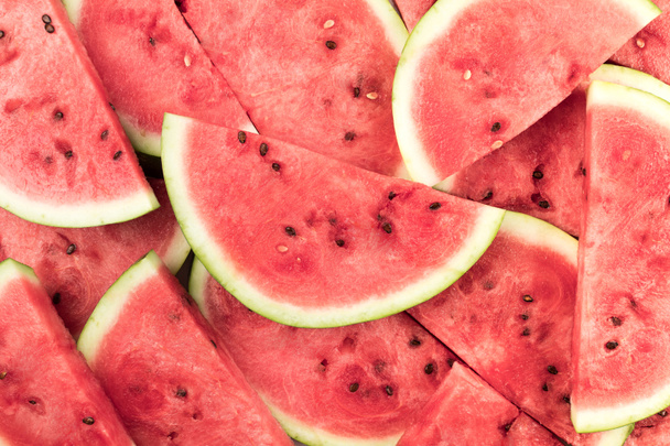Wassermelonenscheiben Hintergrund - Foto, Bild