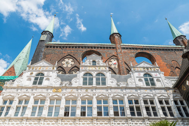 Town Hall in Luebeck - Foto, Imagen