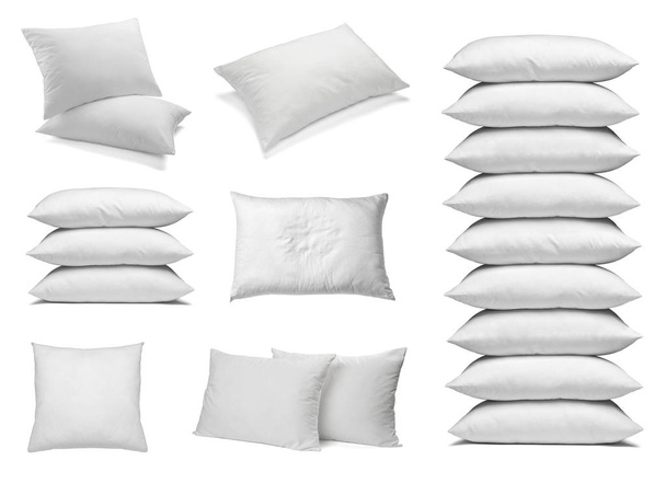 bianco cuscino biancheria da letto sonno - Foto, immagini