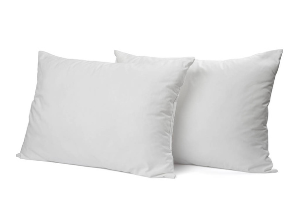 almohada blanca ropa de cama dormir - Foto, imagen