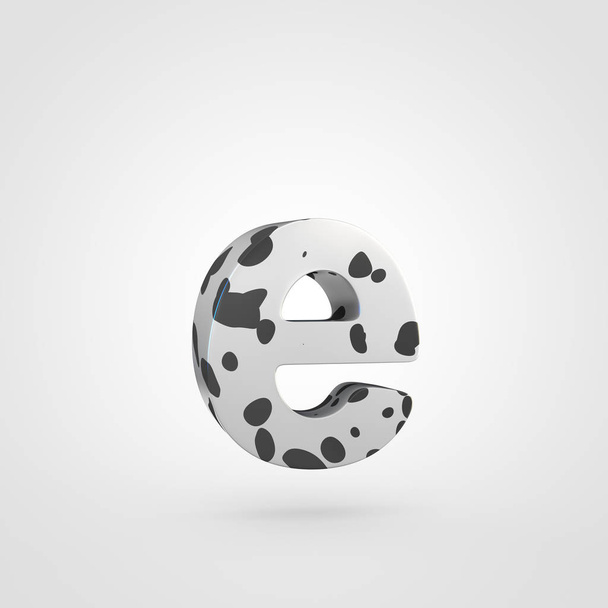 malá dalmatské design písmeno E - Fotografie, Obrázek