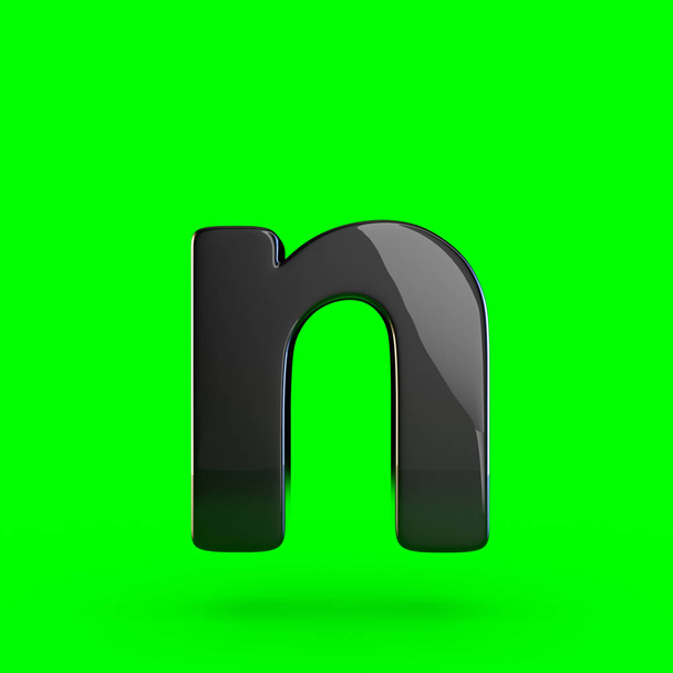 строчная чёрная буква N
 - Фото, изображение