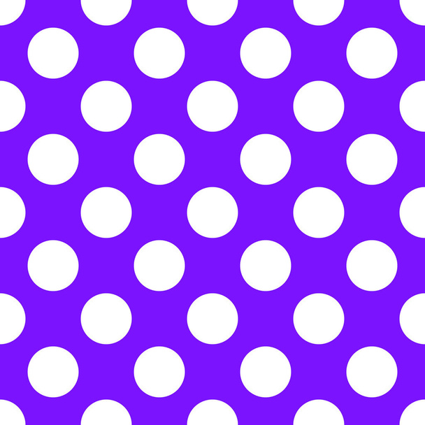Patrón de papel sin costura de lunares púrpura
 - Foto, Imagen