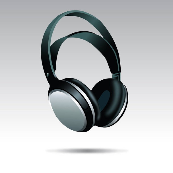 Realistic Headphones illustration - Vector, Image