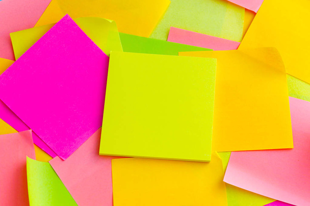 Background of colored Sticky Notes - Photo, Image