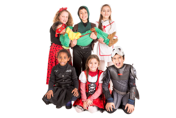Kinder in Kostümen - Foto, Bild
