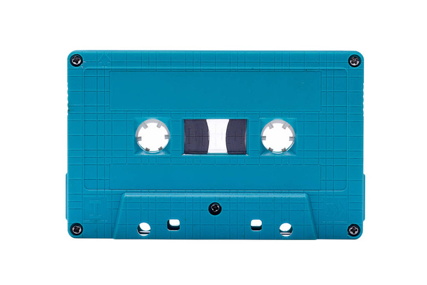 Cassette tape on white background. - Photo, Image