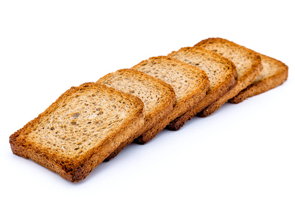mnóstwo kromki chleba tostowego - Zdjęcie, obraz