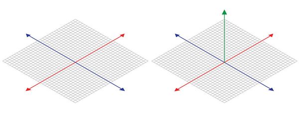 Izometryczny, rysunek trzydzieści degreesangle jest stosowany do jego boków. Cube przeciwnej. Izometryczny siatka wektor - Wektor, obraz