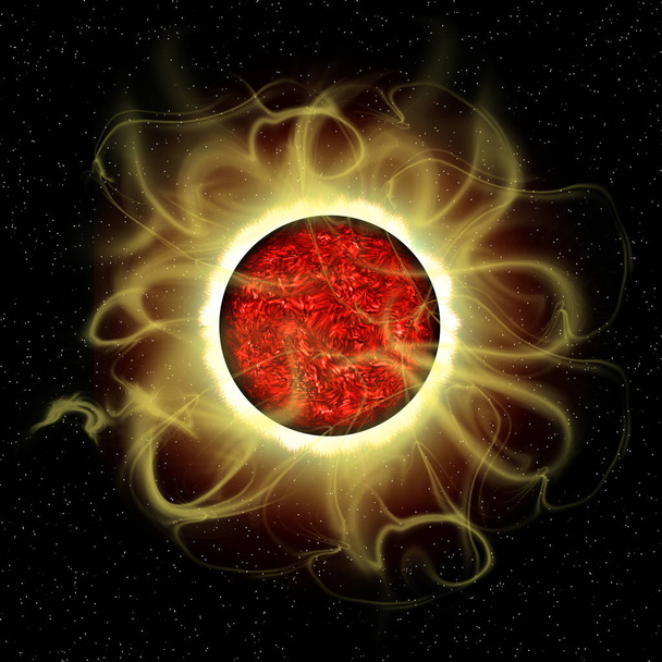 Магнитное поле Солнца
 - Фото, изображение