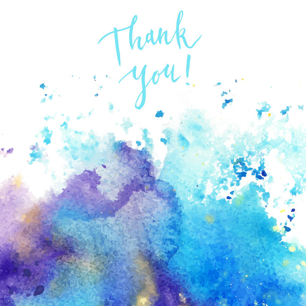 watercolor, beautiful abstract background - Vector, Image