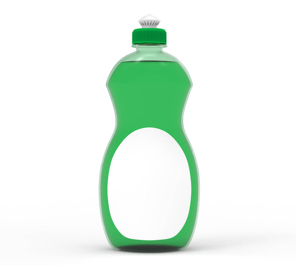 Dishwashing bottle mockup - Foto, imagen