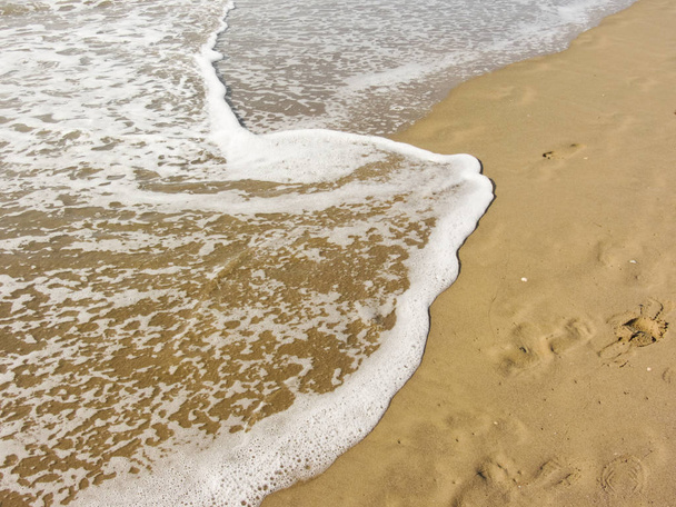 morze długości linii brzegowej plaży włoski - Zdjęcie, obraz