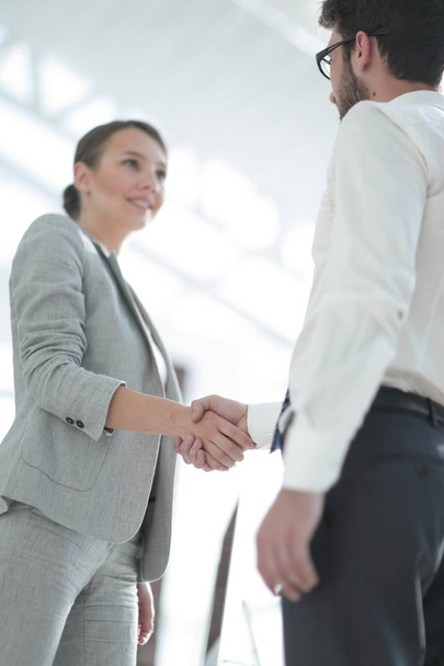 close-up. handshake business partners - Foto, immagini