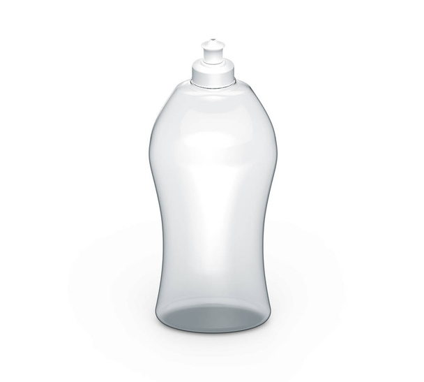 Dishwashing bottle mockup - Foto, Bild