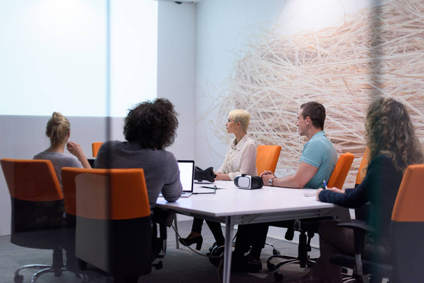 Startup Business Team At a Meeting  - Фото, зображення