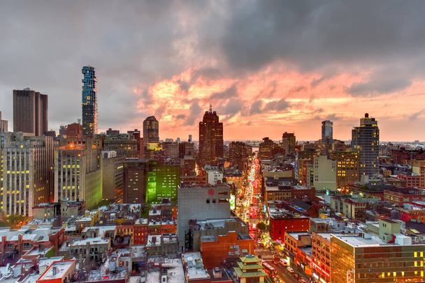Vista del horizonte de Manhattan
 - Foto, Imagen