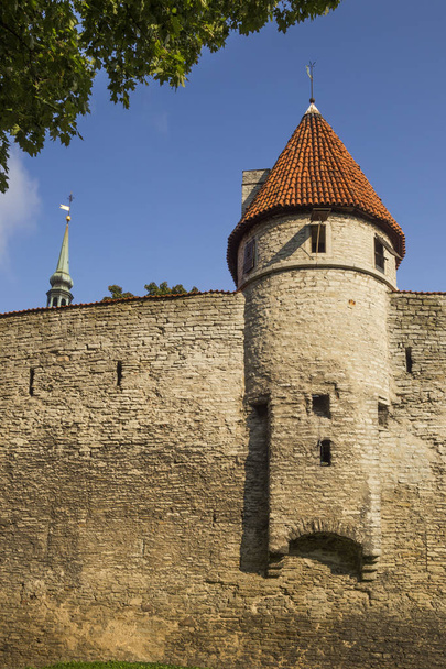 Stone fortress of Tallin.  - Foto, Imagen