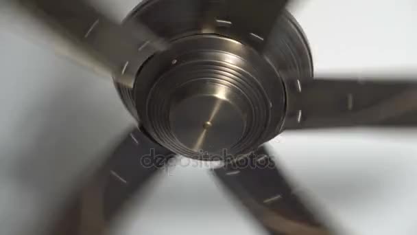 Rotating ceiling fan - Footage, Video