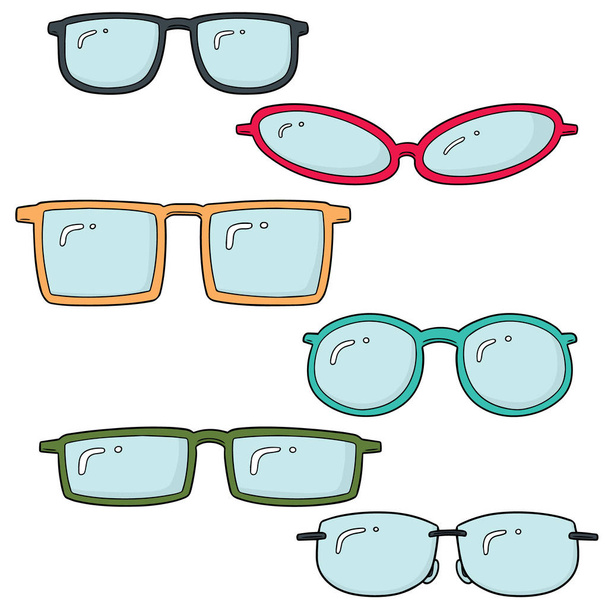 vector conjunto de gafas graduadas
 - Vector, imagen