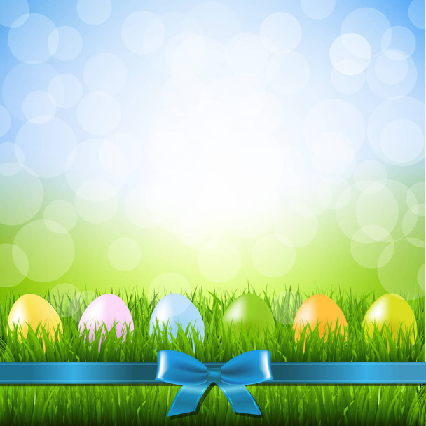 Ilustración huevos de Pascua
 - Vector, Imagen