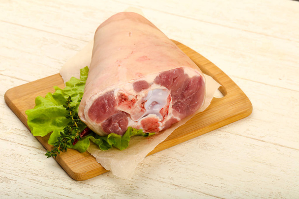 Raw pork knee - Photo, Image