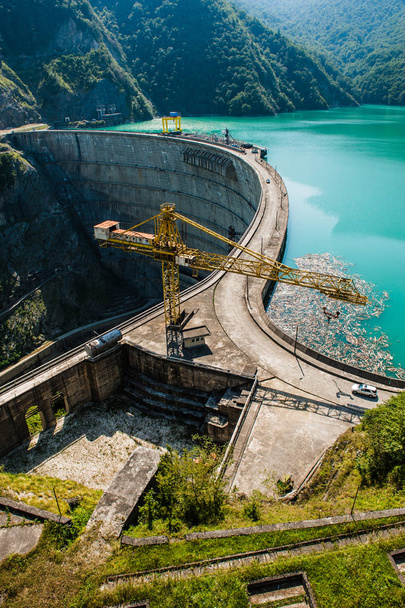 Presa Enguri, central hidroeléctrica - Foto, Imagen