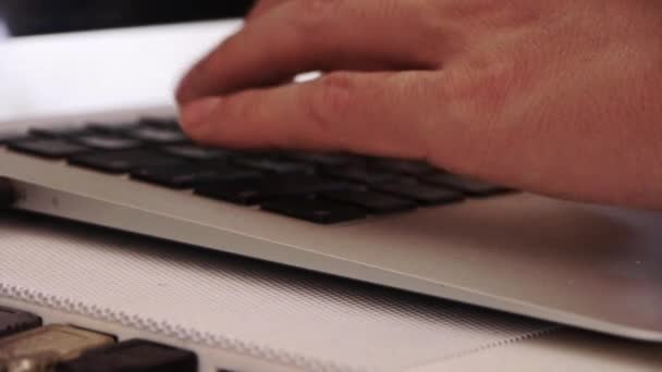 Computer Literate Operator,NoteBook Keyboard. - Footage, Video