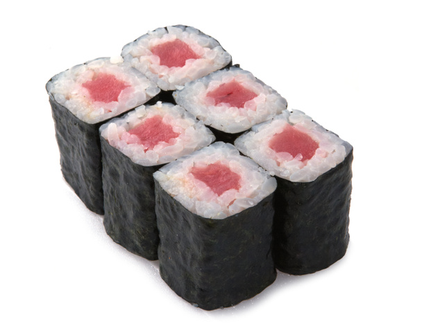 Japanese roll with tuna - Photo, Image