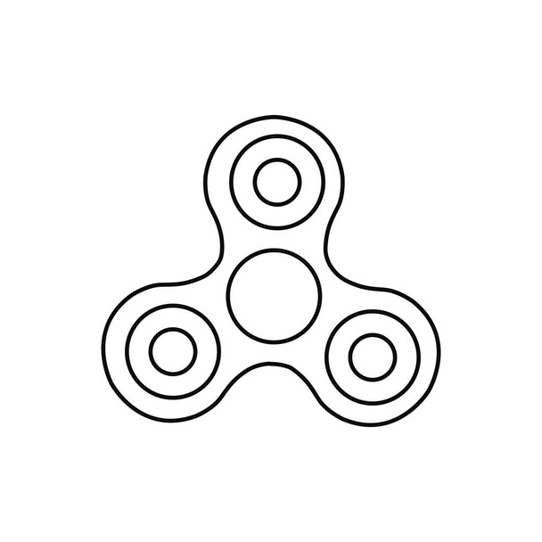 Spinner  in simple style - Vector, afbeelding
