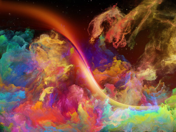 Luci della nebulosa spaziale
 - Foto, immagini