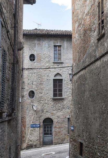 Castell'Arquato (Piacenza, Italy), historic city - 写真・画像