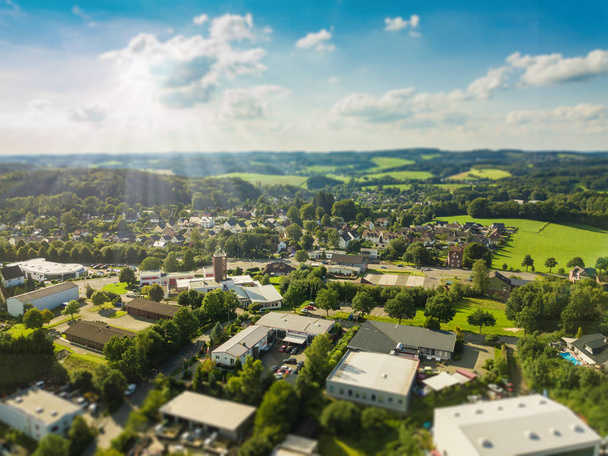 グンマースバハ - ビンドハーゲンにある Kotthausen の空撮 - 写真・画像